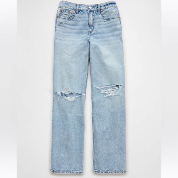 American Eagle Outfitters Denim - American Eagle Strigid High-Rise Stovepipe Jeans